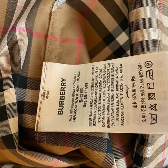 Burberry women’s shirt dress US4 - Picture 10 of 10